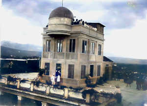 fotografía donde se ve un el observatorio astronómico de Chiapas