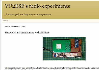 VU2ESE RTTY