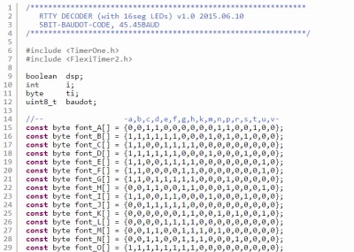 ARDUINO_UNOスケッチ